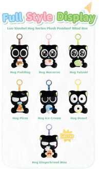 Luo Xiaohei Mini Figures Hug Plush Pendant Series 10 cm Display (6 )