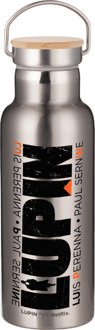 Lupin Multi Slogan Portable Insulated Water Bottle - Steel