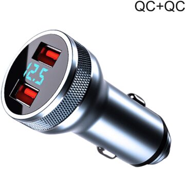 Lupway Usb Car Charger Voor Iphone 12 11 36W Quick Charge 3.0 Snel Opladen Charger Auto Type C Qc pd 3.0 Mobiele Telefoon Lading 2 QC