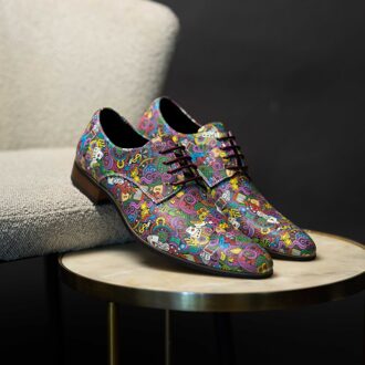 Lureaux All-In Lureaux - Handgemaakte Nette Schoenen Voor Heren Multicolor - 43