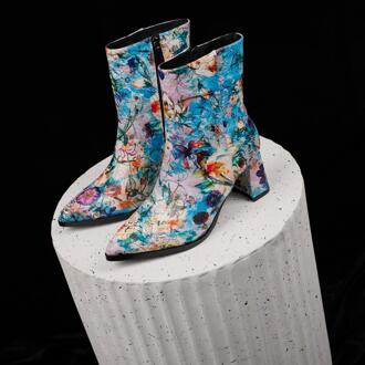 Lureaux Azure Bloom Boot Lureaux - Handgemaakte Nette Schoenen Voor Heren Blue - 42