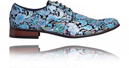 Lureaux Black Revelation Lureaux - Handgemaakte Nette Schoenen Voor Heren Multicolor - 45