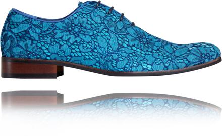 Lureaux Blue Wonder Lureaux - Handgemaakte Nette Schoenen Voor Heren - 44
