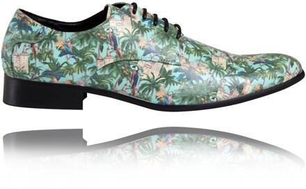 Lureaux City Jungle Lureaux - Handgemaakte Nette Schoenen Voor Heren Green - 45