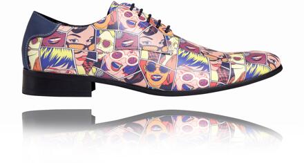 Lureaux Comics Lureaux - Handgemaakte Nette Schoenen Voor Heren Multicolor - 41