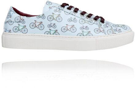 Lureaux Cyclie Sneaker Lureaux - Handgemaakte Nette Schoenen Voor Heren Multicolor - 39