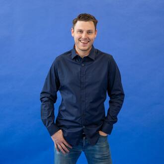 Lureaux Essential Dark Blue Overhemd-L Lureaux - Handgemaakte Nette Schoenen Voor Heren Multicolor