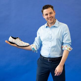 Lureaux Essential Light Blue Overhemd-XL Lureaux - Handgemaakte Nette Schoenen Voor Heren Multicolor - 2