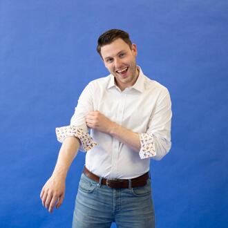 Lureaux Essential White Overhemd-L Lureaux - Handgemaakte Nette Schoenen Voor Heren Multicolor