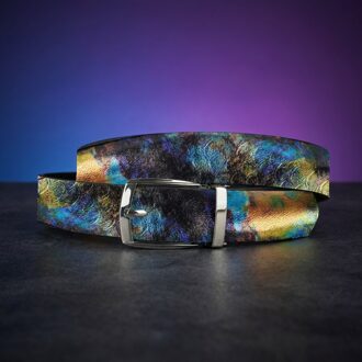 Lureaux Galaxy Glow (Riem) Lureaux - Nette Riemen Voor Heren Multicolor