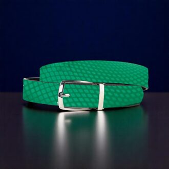 Lureaux Gleaming Greeny (Riem) Lureaux - Nette Riemen Voor Heren Multicolor