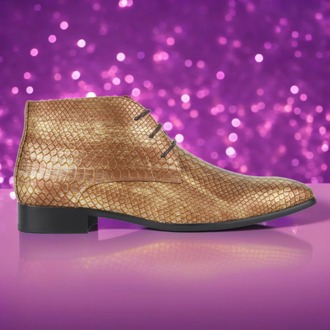 Lureaux Golden Viper High Lureaux - Handgemaakte Nette Schoenen Voor Heren - 46