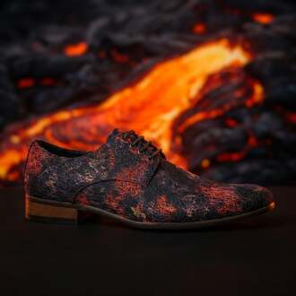 Lureaux Inferno Magma Lureaux - Handgemaakte Nette Schoenen Voor Heren Green - 39