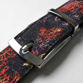 Lureaux Inferno Magma (Riem) Lureaux - Nette Riemen Voor Heren Multicolor
