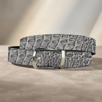 Lureaux Iron Scale Grey (Riem) Lureaux - Nette Riemen Voor Heren Multicolor