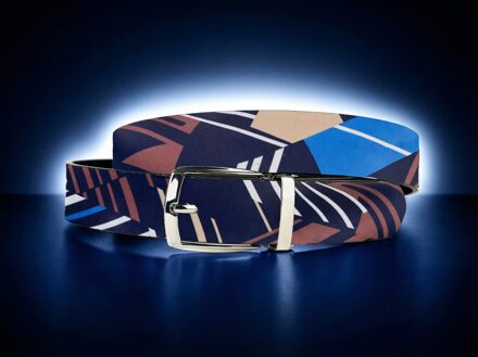 Lureaux Marine Mosaic (Riem) Lureaux - Nette Riemen Voor Heren Multicolor