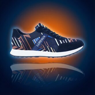 Lureaux Marine Mosaic Runner Lureaux - Handgemaakte Nette Schoenen Voor Heren Multicolor - 48