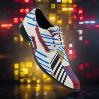 Lureaux Modern Mosaic Lureaux - Handgemaakte Nette Schoenen Voor Heren Green - 45