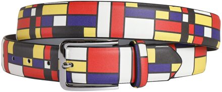 Lureaux Mondrianic (Riem) Lureaux - Nette Riemen Voor Heren Multicolor - 100