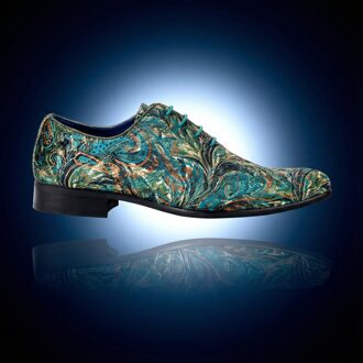 Lureaux Moss Mirage Lureaux - Handgemaakte Nette Schoenen Voor Heren Green - 48