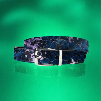 Lureaux Mystic Blueberry Blossom (Riem) Lureaux - Nette Riemen Voor Heren Multicolor