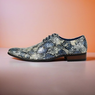 Lureaux Ocean Scales Lureaux - Handgemaakte Nette Schoenen Voor Heren Multicolor - 42