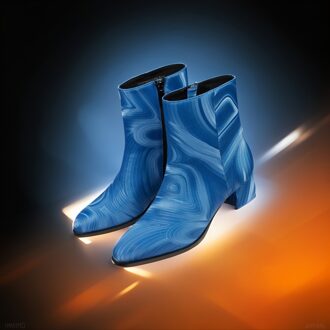 Lureaux Oceanwave Lady Boot Lureaux - Handgemaakte Nette Schoenen Voor Heren Blue - 40