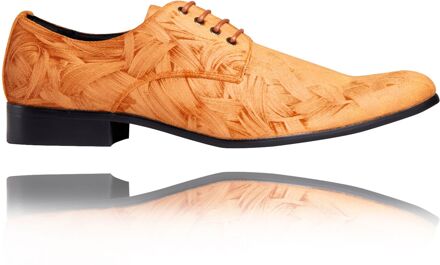 Lureaux Orangy Lureaux - Handgemaakte Nette Schoenen Voor Heren Orange - 48