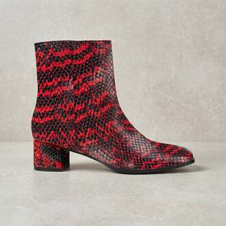 Lureaux Python Flame Lady Boot Lureaux - Handgemaakte Nette Schoenen Voor Heren Blue - 38