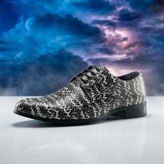 Lureaux Python Storm Lureaux - Handgemaakte Nette Schoenen Voor Heren Green - 43