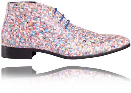 Lureaux Ramblas Colora High Lureaux - Handgemaakte Nette Schoenen Voor Heren Multicolor - 42