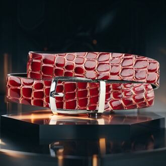 Lureaux Red Venom (Riem) Lureaux - Nette Riemen Voor Heren Multicolor