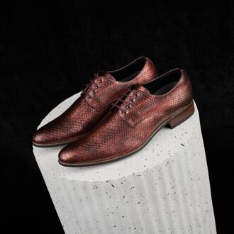 Lureaux Red Viper Lureaux - Handgemaakte Nette Schoenen Voor Heren Green - 47