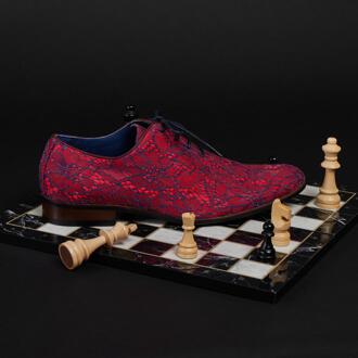 Lureaux Red Wonder Lureaux - Handgemaakte Nette Schoenen Voor Heren - 41