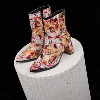 Lureaux Royal Bloom Boot Lureaux - Handgemaakte Nette Schoenen Voor Heren Blue - 43