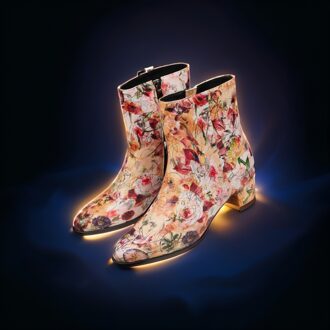 Lureaux Royal Bloom Lady Boot Lureaux - Handgemaakte Nette Schoenen Voor Heren Blue - 37