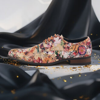 Lureaux Royal Bloom Lureaux - Handgemaakte Nette Schoenen Voor Heren Multicolor - 39