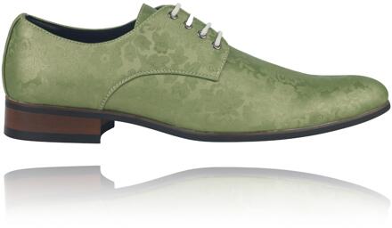 Lureaux Serene Green Lureaux - Handgemaakte Nette Schoenen Voor Heren - 39