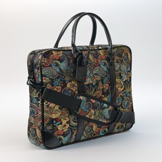 Lureaux Shiny Shadow Laptop Bag Lureaux - Handgemaakte Nette Schoenen Voor Heren Multicolor