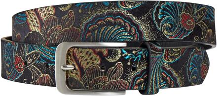 Lureaux Shiny Shadow (Riem) - One Size Lureaux - Nette Riemen Voor Heren Multicolor