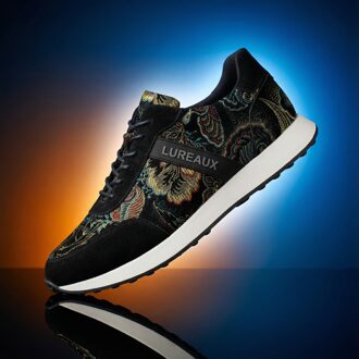 Lureaux Shiny Shadow Runner Lureaux - Handgemaakte Nette Schoenen Voor Heren Multicolor - 40