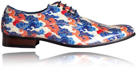 Lureaux Shiny Wave Lureaux - Handgemaakte Nette Schoenen Voor Heren Multicolor - 48