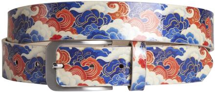 Lureaux Shiny Wave (Riem) Lureaux - Nette Riemen Voor Heren Blue - 100