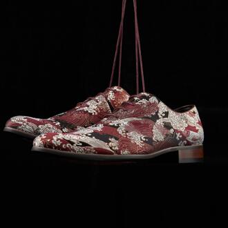 Lureaux Silent Red Tsunami Lureaux - Handgemaakte Nette Schoenen Voor Heren Green - 46