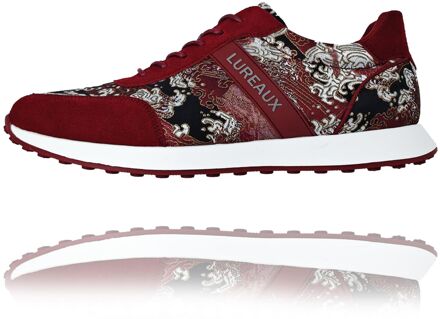 Lureaux Silent Red Tsunami Runners Lureaux - Handgemaakte Nette Schoenen Voor Heren Multicolor - 41