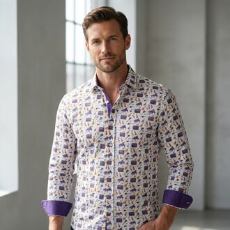 Lureaux The Composer Overhemd XL Lureaux - Handgemaakte Nette Schoenen Voor Heren Multicolor - 4