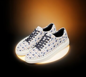 Lureaux The Composer Sneakers Lureaux - Handgemaakte Nette Schoenen Voor Heren Multicolor - 43