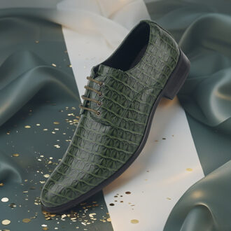 Lureaux The Green Guard Lureaux - Handgemaakte Nette Schoenen Voor Heren - 40