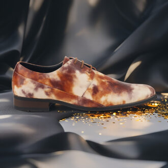 Lureaux Tobacco Mist Lureaux - Handgemaakte Nette Schoenen Voor Heren Multicolor - 46