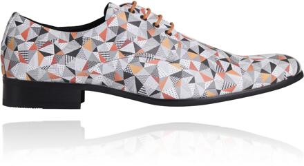 Lureaux Triangle Mind Lureaux - Handgemaakte Nette Schoenen Voor Heren Multicolor - 47